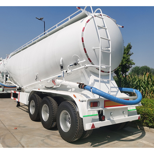 3 Axle 40ton 50ton <strong>Cement</strong> <strong>Bulker</strong> Trailer Bulk <strong>Cement</strong> Trailer <strong>Cement</strong> Tanker Semi Trailer