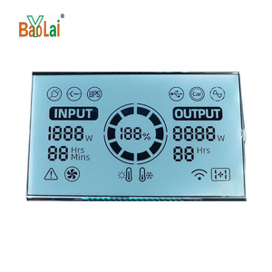 Display LCD monocromatico monocromatico a segmento LCD monocromatico personalizzato con display lcd monocromatico circolare - Product Image 5