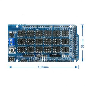 MEGA Sensor Shield V1.0 V2.0 Spezielle Erweiterungs entwicklungs platine MEGA 2560 IIC Bluetooth-SD-Roboter teile DIY