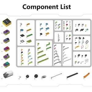 Stepedu APP Robot programmabile Building Block Robotics Kit per <span class=keywords><strong>Arduino</strong></span> 2.0 Smart IOT STEM giocattolo educativo ragazzi ragazze
