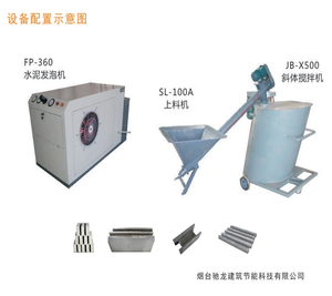 เครื่องผลิตโฟม CLC แบบพกพาเครื่องผลิตคอนกรีตขนาดเล็กน้ำหนักเบา - Product Image 3