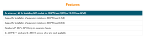 ED-Pi5Case-HA-B lampone Pi 40 Pin GPIO lungo perno di espansione intestazione - Product Image 2