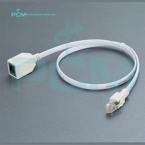 Telefon hattı RJ12 6P6C erkek kadın uzatma kablosu için faks Modem yönlendirici DSL VDSL ISDN Ethernet Internet LAN LED aydınlatma - Product Image 5