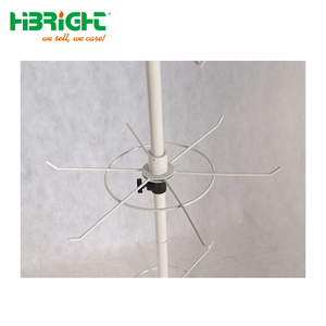 Edelstahl Einzelhandel Arbeits platte drehbar Spinning Display Rack Regale stehen für Geschäfte - Product Image 6