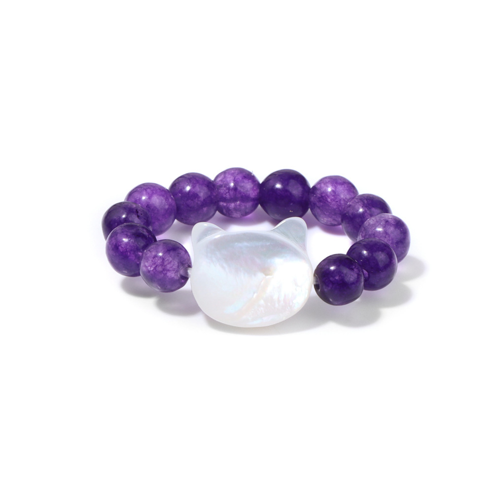 Jade de color morado BZ0411