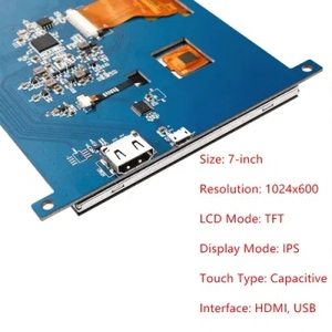 5 Zoll 800 × 480 TFT hochwertiges LCD-Display-Modul mit HMI-Touchscreen Raspberry Pi-Monitor - Product Image 4