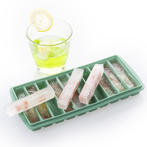 Molde de cubitos de hielo en bloque de silicona OEM y ODM con tapa Bandeja de hielo congelada para el hogar con logotipo personalizado para máquina de hielo - Product Image 3