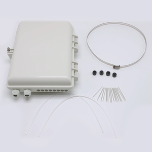 พอร์ต SC LC APC UPC พอร์ต2ถึง16 C พร้อมอะแดปเตอร์และกล่องกระจายไฟเบอร์ออปติกผมเปียสามารถใช้กับเสาได้ - Product Image 2