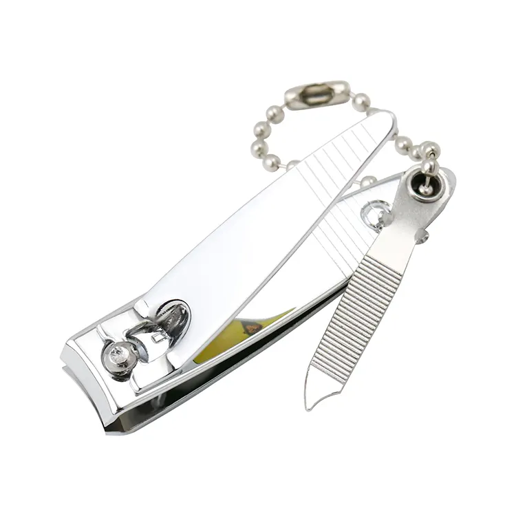 Metal Finger nail cutter nail clipper with/without chain Rimei 602