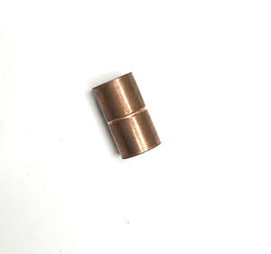 5/16&quot; ID <strong>8mm</strong> Copper Socket <strong>Coupling</strong> With Rolled Stop CXC Copper Socket for Refrigeration - Product Image 1