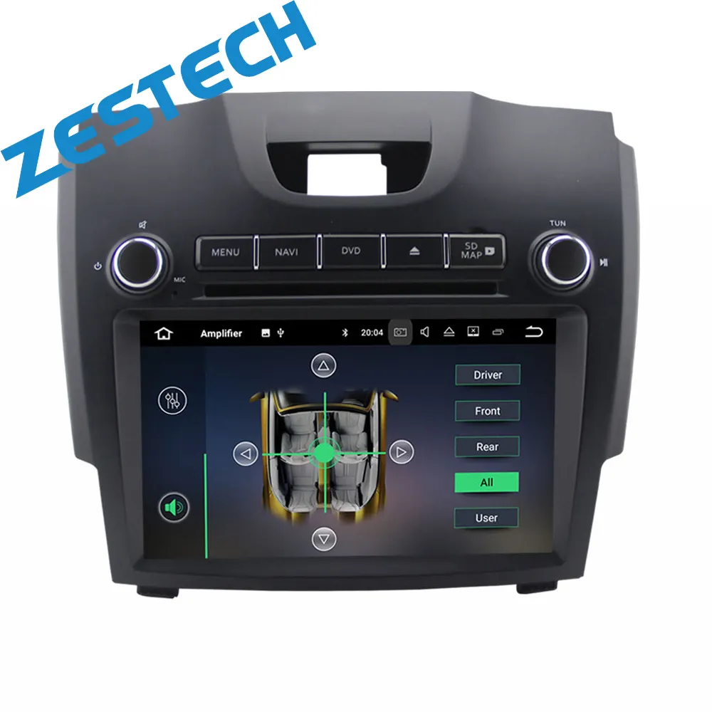 Dvd Gps Mobil Android 10.0 Stereo Mobil untuk Chevrolet S10/Trailblazer LT/LTZ 2013 Colorado/Isuzu D-max Pemutar Dvd Mobil