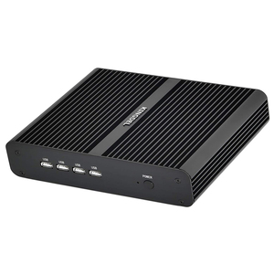 US Stock Business Mini Desktop <strong>Computer</strong>, i7 10th Gen CPU, 16GB DDR4/256GB NVMe SSD, | 4K UHD Dual Display HD+DP, Fanless - Product Image 3
