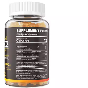 Energieverhogende Vitamine K2 D3 Gummies Supplement Voor De Gezondheid - Product Image 1