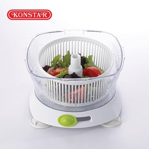 Small Order Quantity Simple Bpa <strong>Free</strong> Rotating Blade Green Pull <strong>Veggie</strong> Blender Kitchen Vegetable Cutter - Product Image 4
