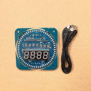 Marchio originale DS1302 modulo orologio con Display a LED rotante orologio elettronico con Display a temperatura e allarme - Product Image 5