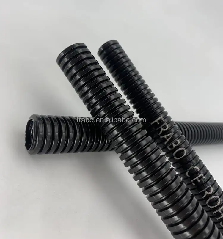 polyamide corrugated conduit tube electrical PA6 nylon flexible plastic pipe price