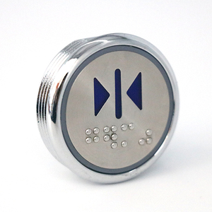DC24V DC12V สวิตช์ควบคุมปุ่มกด/ปุ่มลิฟต์อักษรเบรลล์สีขาวสำหรับ Xizi Otis - Product Image 1