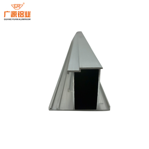 Marco de puerta y ventana de aluminio extruido de Buena fábrica Marcos de puerta de perfil de aluminio anodizado para material de construcción
