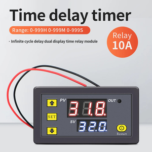 Digital Time Relay Module <strong>Timer</strong> LED <strong>Display</strong> W3230 Thermostat Heating Cooling <strong>Control</strong> Instrument