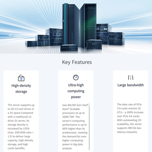 NF5266G7 2U Server Rack ottimizzato per Storage Dual-socket per l'archiviazione distribuita di Big Data CDN - Product Image 2