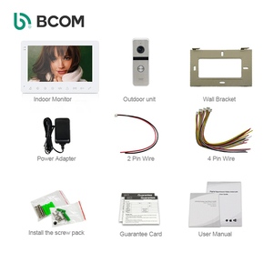 Videoportero doméstico de 7 pulgadas con cerradura eléctrica Sistema de control de acceso Wifi 1080P TFT LCD Cámara incorporada Sistema de videoportero - Product Image 6