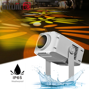 DMXデジタルRGB Gobo 120WミニLEDプロジェクターポータブルプロフェッショナルイベントスタンドIP65ランドスケープアプリケーション - Product Image 1