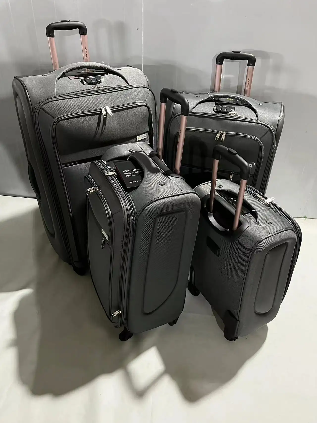 Sang trọng xe đẩy hành lý đặt nhà máy bán buôn Carry-on hành lý công suất lớn 32 inch hành lý Vali với bánh xe