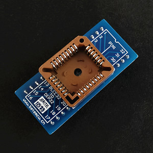 Convertidor de programador simple universal PLCC20/28/32/44 DIP20/24/28/32/40/44 adaptador IC probador kits de placas de desarrollo - Product Image 6