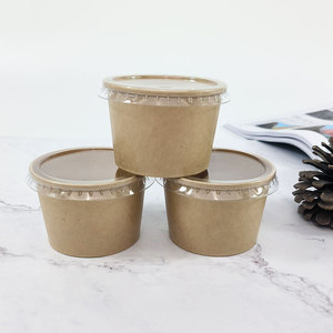 Biodegradable Eco Friendly Compostable 30ml Paper Sauce <strong>Cup</strong> <strong>1oz</strong> Paper Portion <strong>Cups</strong> with Flat Lid - Product Image 6