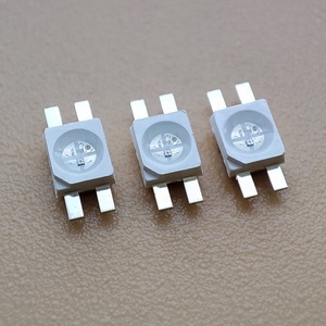 ส่วนประกอบ 3528 RGB smd led ไดโอดย้อนกลับ WS2812B SMD LED 6028 RGB 4pins LED สําหรับไฟคีย์บอร์ด - Product Image 1