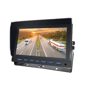 CareDrive-Soporte de entrada de audio para todos los vehículos, monitor de coche a color TFT LCD de 9 pulgadas, entradas de vídeo de 2 vías, soporte de pantalla dividida de 4 pulgadas, 2 vías, 2 unidades, 2 unidades - Product Image 1