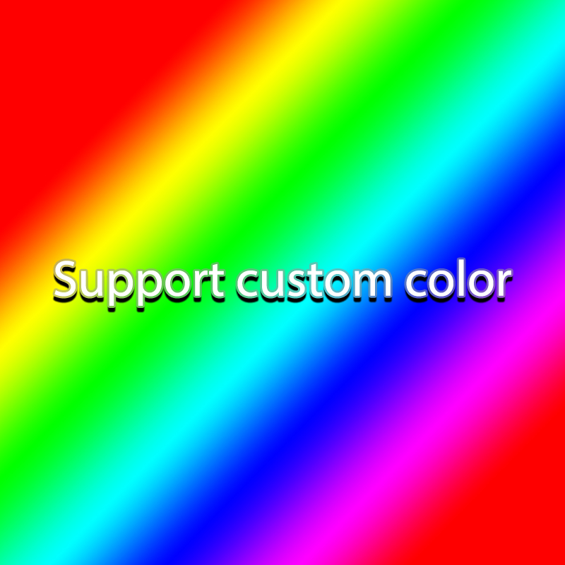 Soporta color personalizado