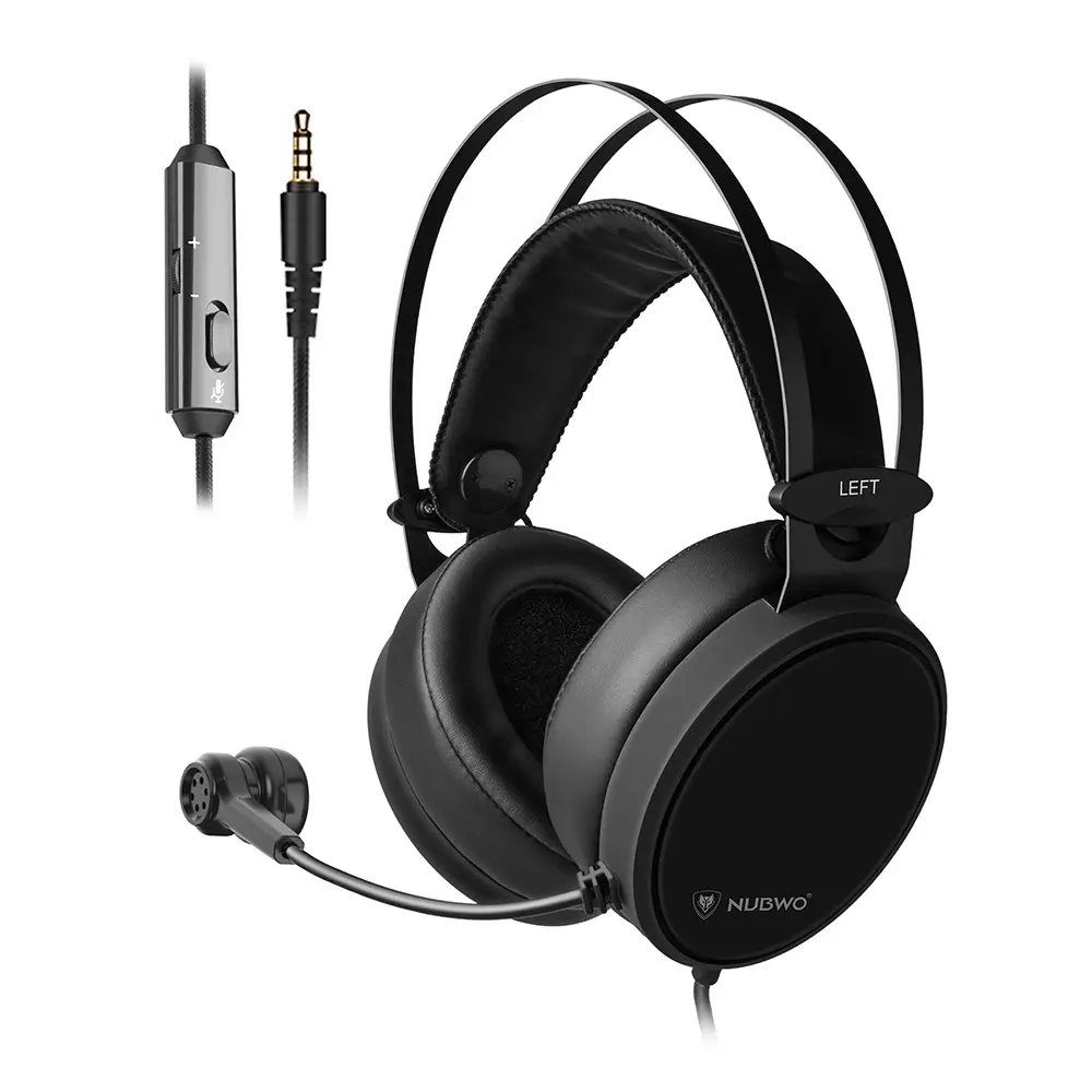 N7 3.5Mm Gaming Headset Diepe Bas Hoofdtelefoon Op Oor Oortelefoon Met Microfoon Voor PS4 Nieuwe Xbox One Pc Smart telefoon