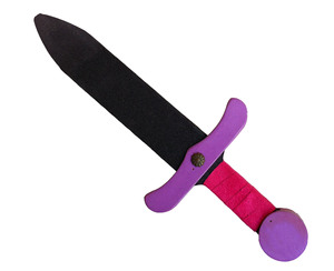 מפעל מכירה ישירה של ספיין מותג dagger ורוד + יוניקורן סט צעצוע בעבודת יד לילדים מתנה