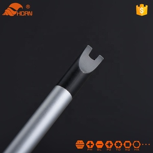 HORN <span class=keywords><strong>Best</strong></span> Original Hot Bán Chất Lượng Cao Magnetic <span class=keywords><strong>Multi</strong></span> Matt Bề Mặt U Shape Đen <span class=keywords><strong>Tip</strong></span> <span class=keywords><strong>Screwdriver</strong></span> Blade - Product Image 3