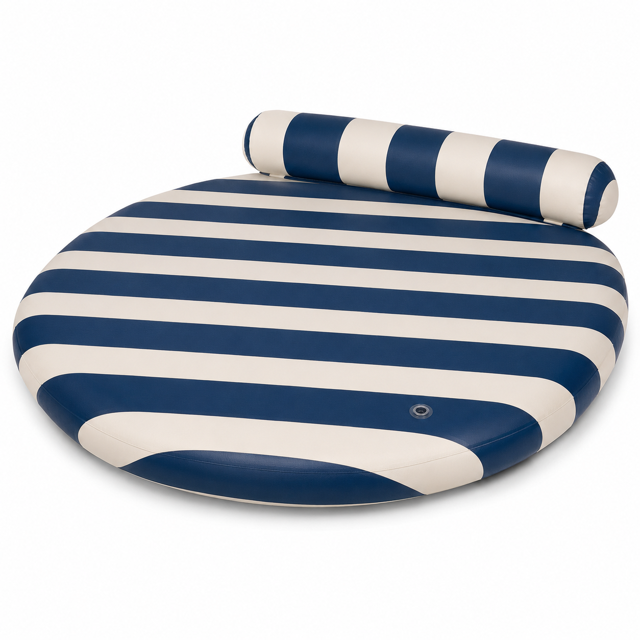Azul Marino con Rayas Crema