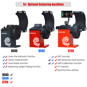 Hochstabile Radauswuchtmaschine für Autoreifen, Reparaturwerkzeug und Auswuchtgerät für PKW-Räder - Product Image 6