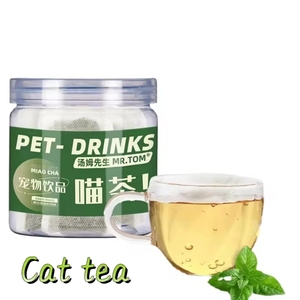 Catnip Tea Natural Catnip regula el estado de ánimo y promueve el agua potable para gatos - Product Image 1