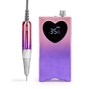 2 Trong 1 Xách Tay Và Máy Tính Để Bàn Nail Khoan Không Dây Điện Nail Tập Tin Làm Móng Tay Móng Chân Đánh Bóng Trái Tim Nail Khoan Máy - Product Image 3