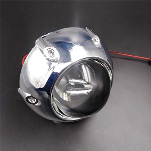 Chenlang toptan fiyat 3 inç 2.5 inç melek gözlerin kapak krom renk HID projektör Lens kitleri kefenlerle kapak araba aksesuarları - Product Image 6