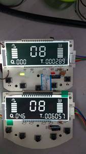 6-stelliger blauer Bildschirm Segmentierter LCD-Bildschirm, Temperaturtester-LCD-Bildschirm - Product Image 2