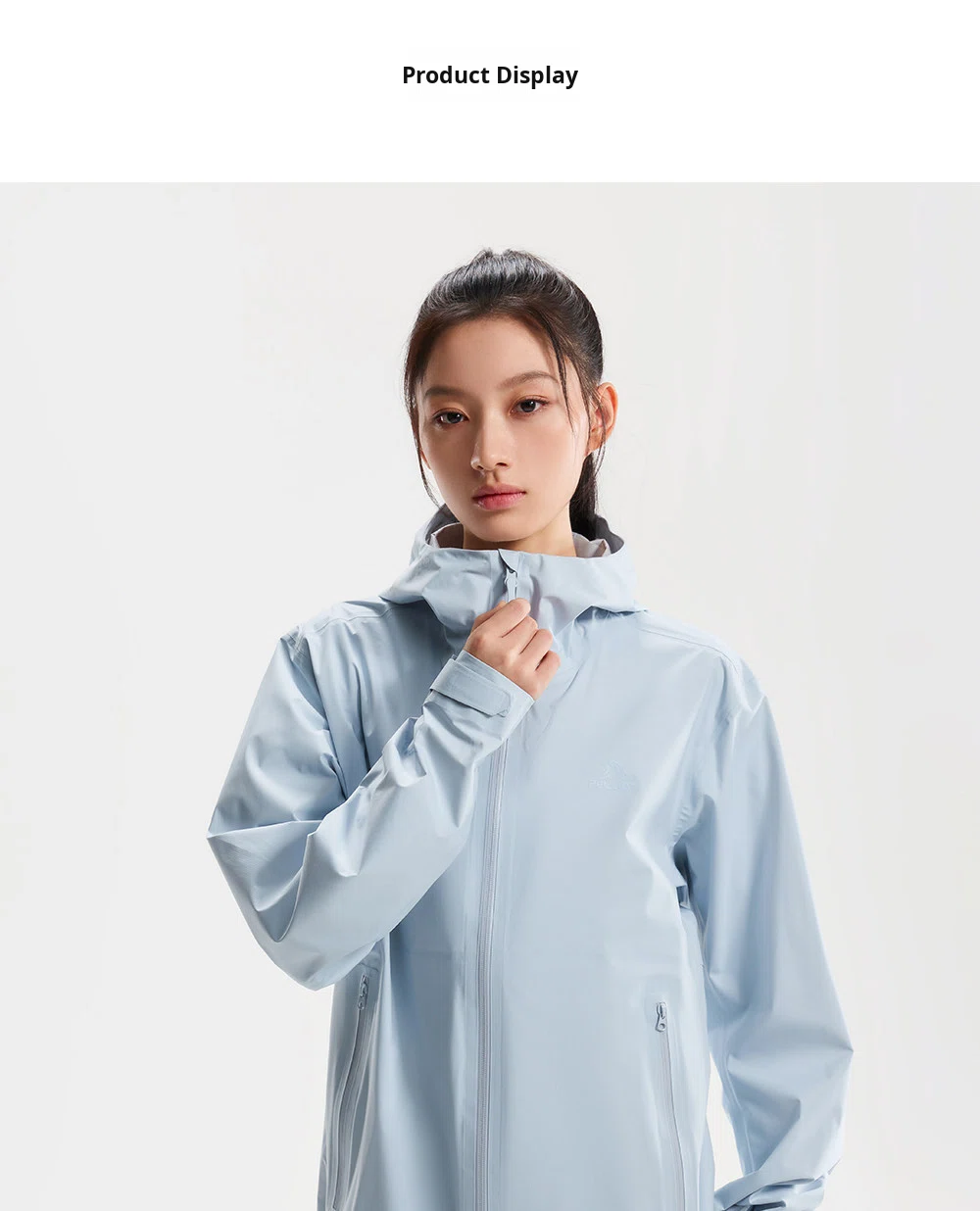 Pluma de hielo unisex azul
