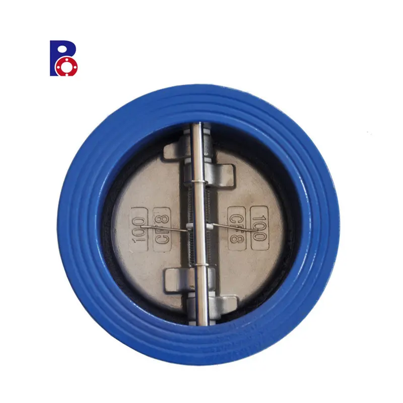 Industrial commercial valve competitive price PN16 hot sale dual plate check valve