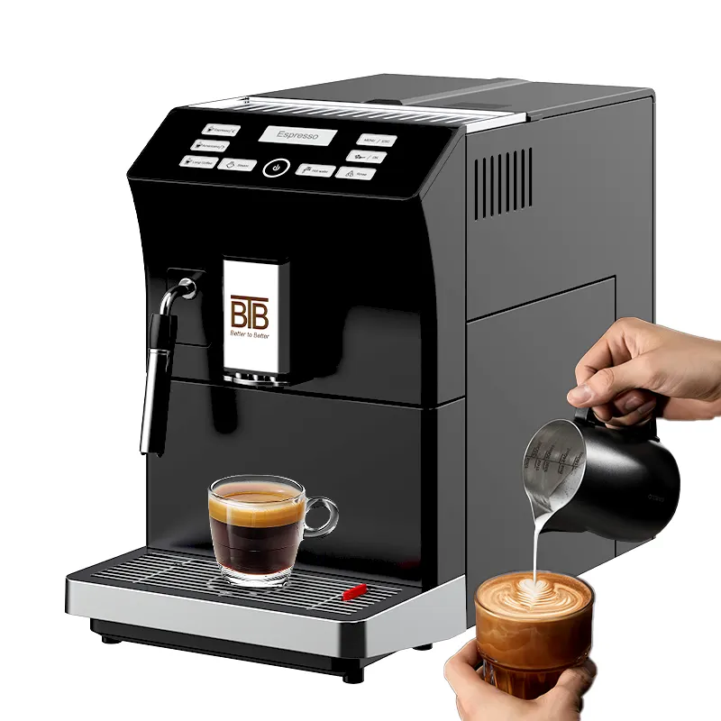 Hochwertige Milchbehälter und viele Spezialitäten Kaffees vollautomatische Heimkaffeemaschine