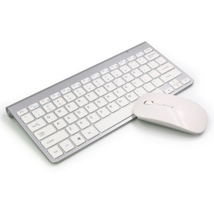 Conjunto de teclado y ratón inalámbricos ultrafino, silencioso, para ordenador de escritorio, mini teclado y ratón - Product Image 1