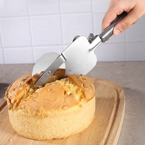 Yenilik paslanmaz çelik Pizza kesici ve Spatula Combo 3-in-1 klip pasta Spatula Pizza kesici Mesmerizer - Product Image 1