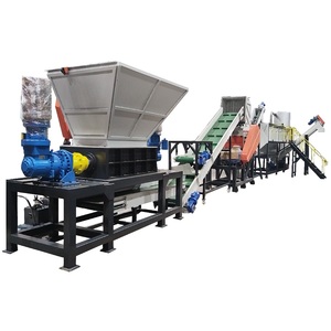 เครื่องรีไซเคิลเศษพลาสติก PE เครื่องรีไซเคิลถุง PP สาน - Product Image 1
