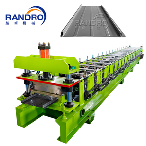 Chất lượng cao tự khóa tấm lợp cuộn tạo thành máy kim loại đứng Đường May cuộn tạo thành máy trong Zambia - Product Image 1