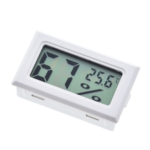 Miniatura Pantalla LCD Digital Interior Conveniente Sensor de Temperatura Higrómetro Termómetro Higrómetro - Product Image 4