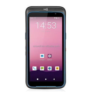 Blue Black Housing 5.5inch Front Nfc Reader 2d <strong>Scanning</strong> <strong>Qr</strong> <strong>Code</strong> 1d Barcode Reader 2025 New Pda Android12 Rugged Pda - Product Image 1